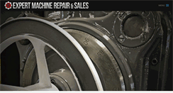 Desktop Screenshot of expertmachinerepairandsales.com